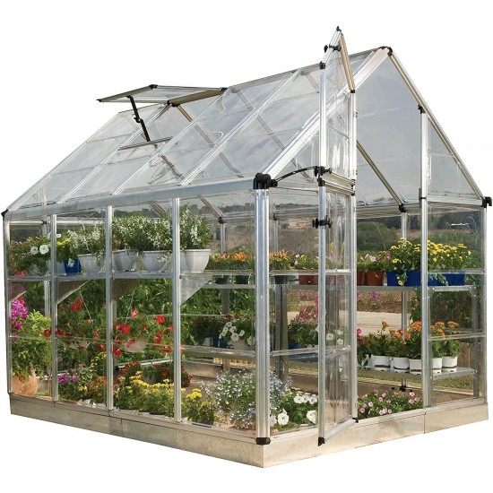 Palram Snap & Grow Greenhouse - 6' x 8'