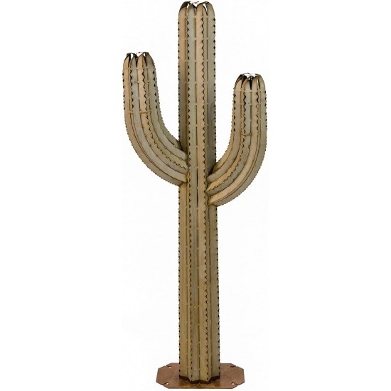 Desert Steel Saguaro Cactus - Steel Art Torch